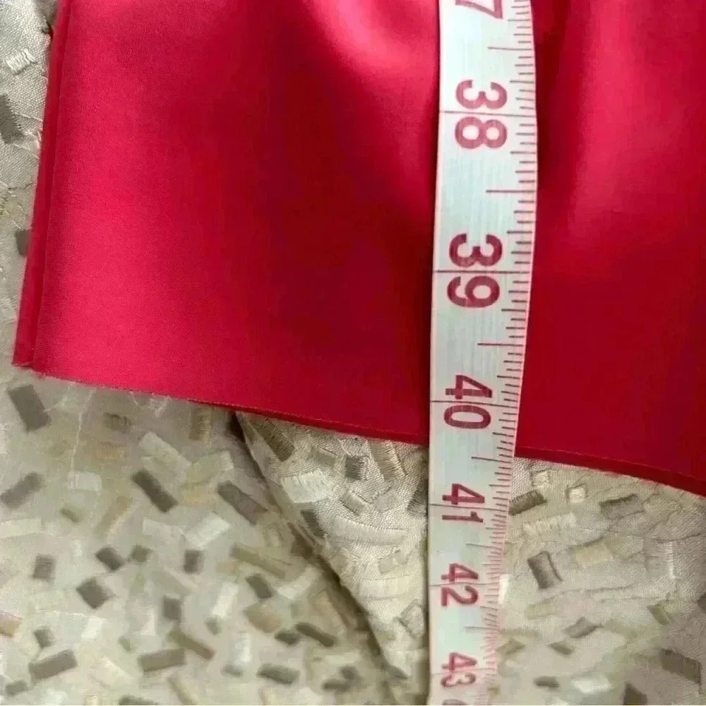 Chiara Boni la petite robe Dominik Laser-cut Peplum Dress In Peach size 38 us 2 - Picture 6 of 13